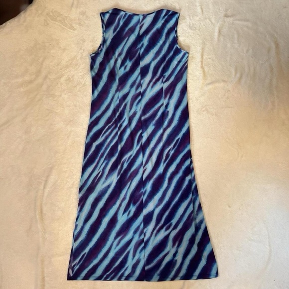 Vintage 80s Bob Mackie Animal Print Slip Dress - Picture 5 of 7